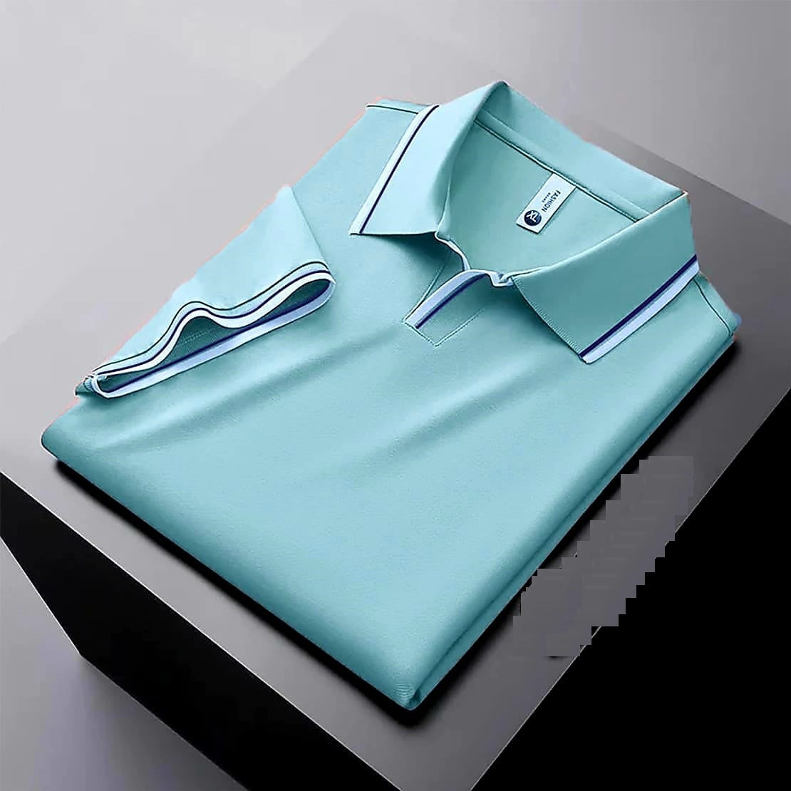 Premium Old Money Button-Less Polo Shirt