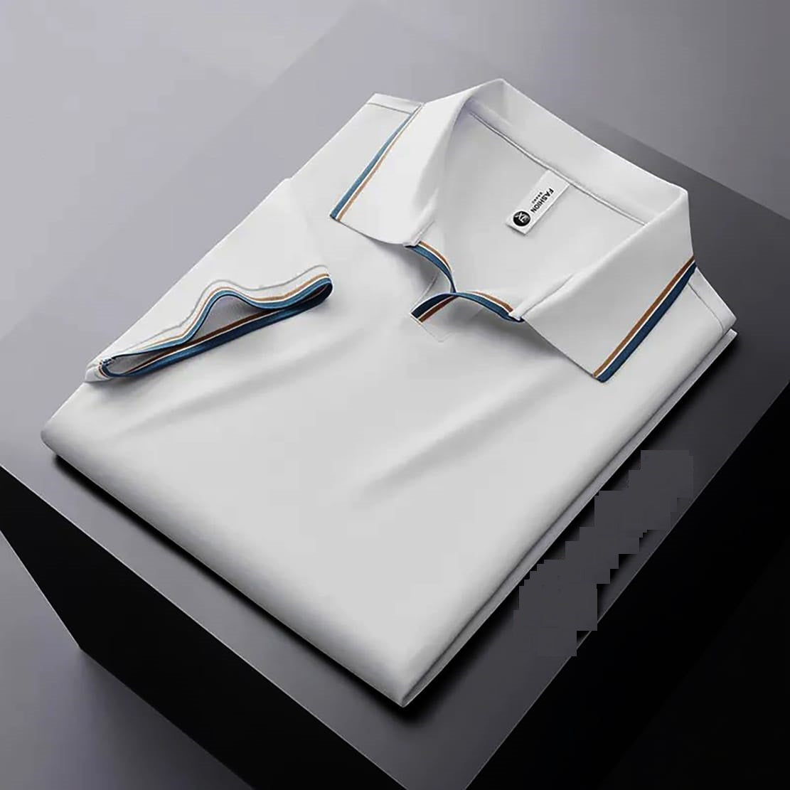 Premium Old Money Button-Less Polo Shirt